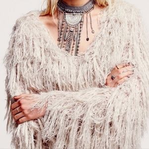 SALE🔥Free People Faithful Shaggy Cardigan Jacket